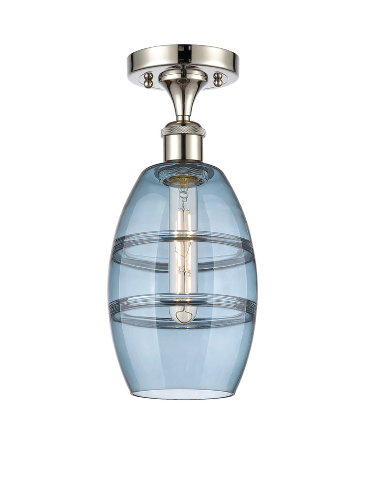 Innovations Lighting Vaz 6" Semi-Flush Mount - Polished Nickel