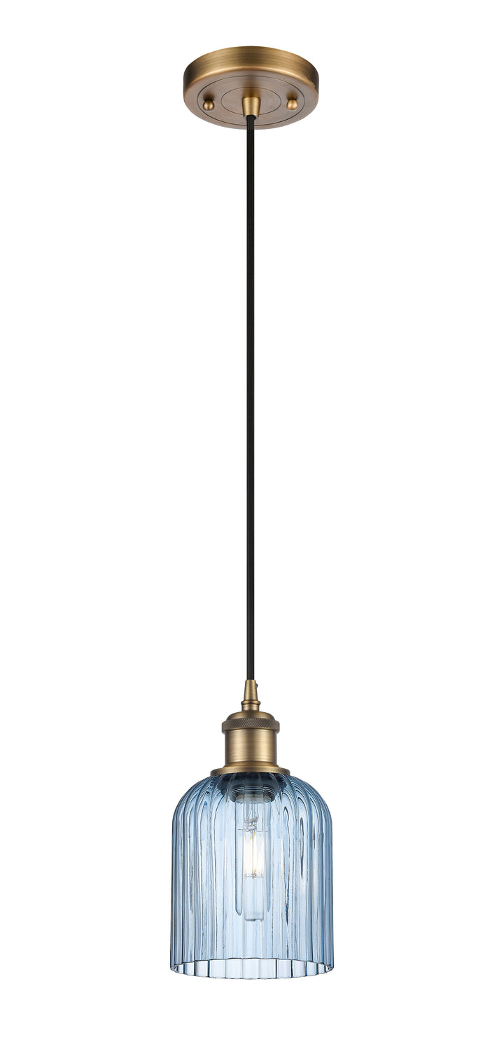 Innovations Lighting Bridal Veil 5" Mini Pendant - Brushed Brass Mini-Pendants Innovations Lighting   