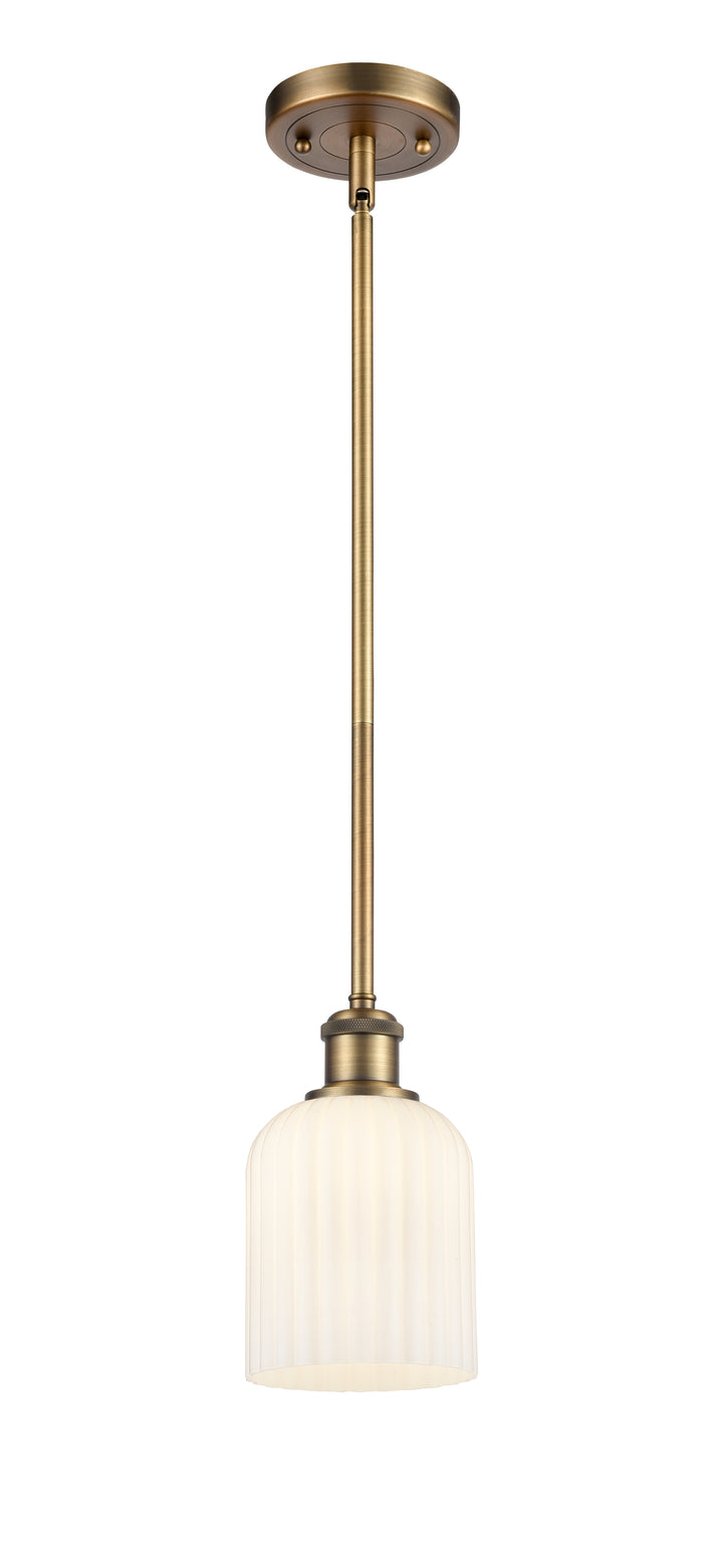 Innovations Lighting Bridal Veil 5" Mini Pendant - Brushed Brass Mini-Pendants Innovations Lighting   