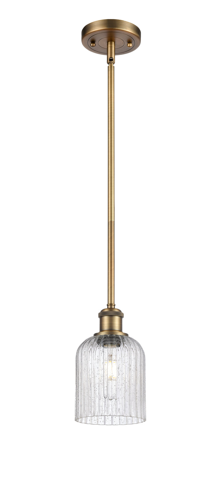 Innovations Lighting Bridal Veil 5" Mini Pendant - Brushed Brass Mini-Pendants Innovations Lighting   