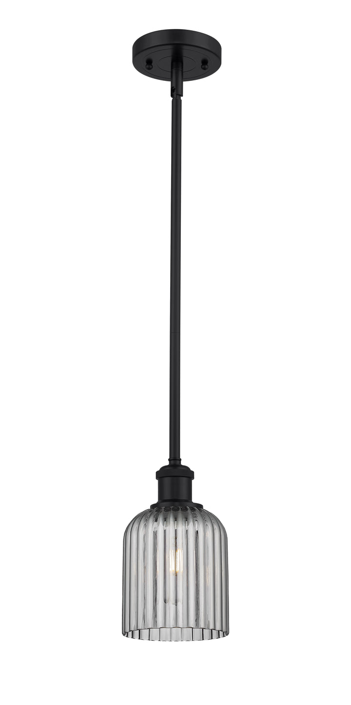 Innovations Lighting Bridal Veil 5" Mini Pendant - Matte Black Mini-Pendants Innovations Lighting   