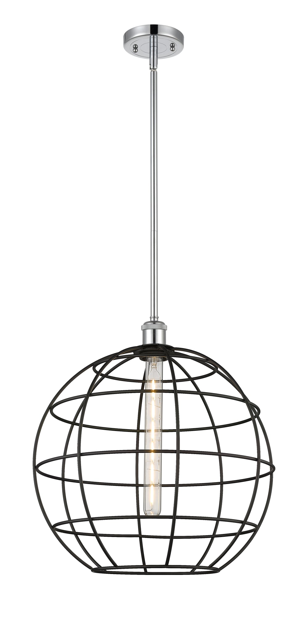 Innovations Lighting Lake Placid 16" Mini Pendant - Polished Chrome