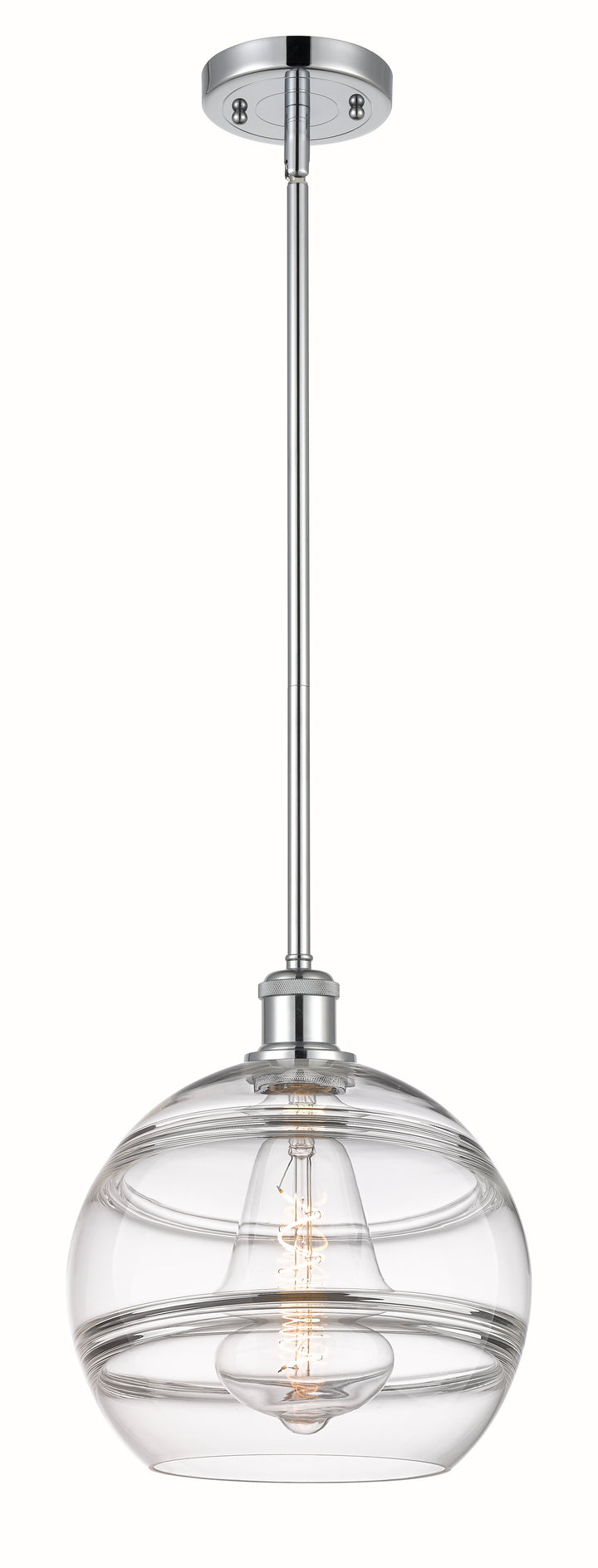 Innovations Lighting Rochester 10" Mini Pendant - Polished Chrome Mini-Pendants Innovations Lighting   