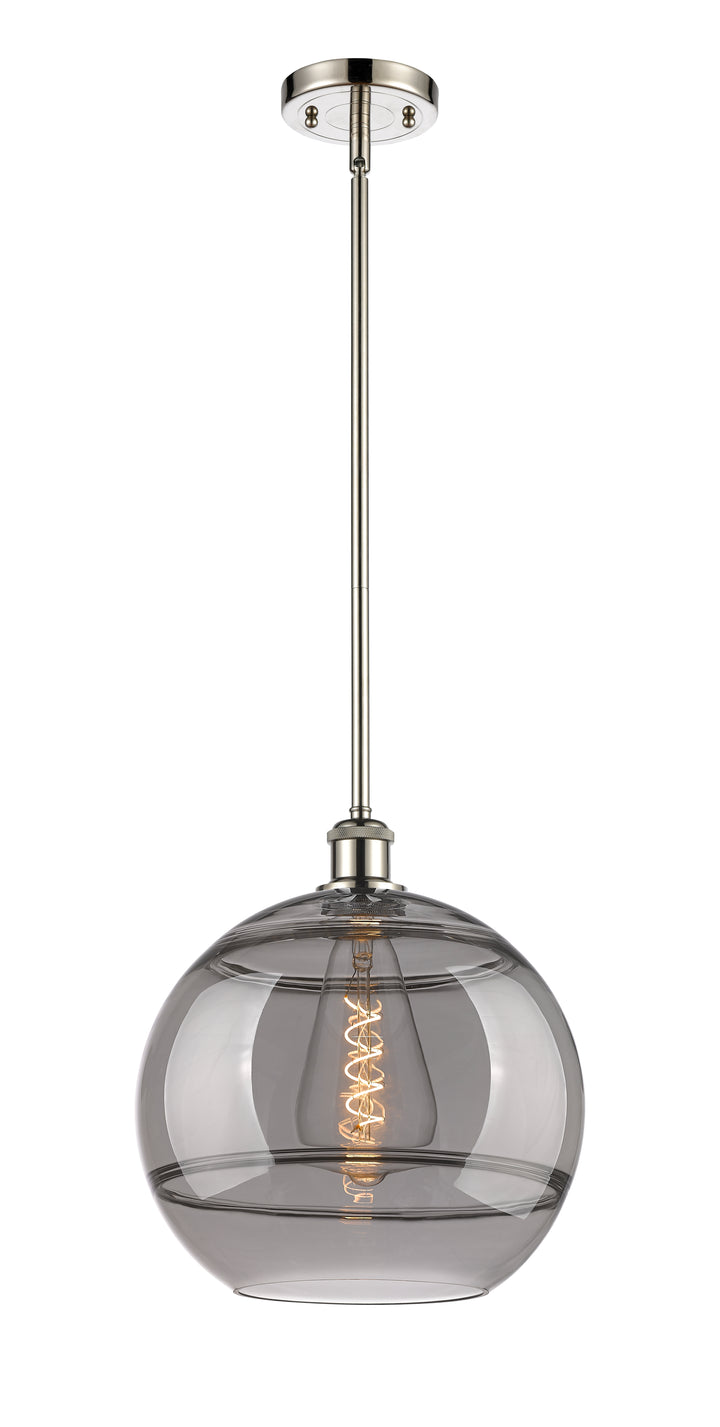 Innovations Lighting Rochester 12" Mini Pendant - Polished Nickel Mini-Pendants Innovations Lighting   