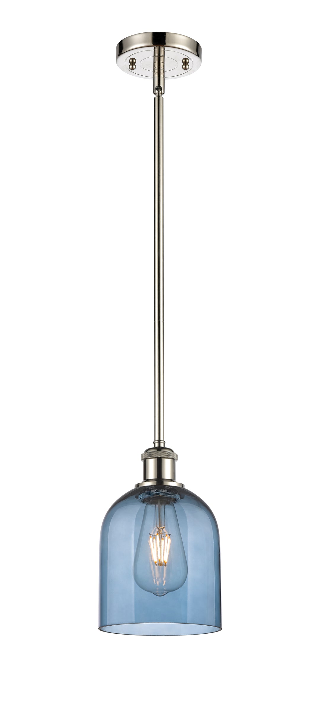 Innovations Lighting Bella 6" Mini Pendant - Polished Nickel Mini-Pendants Innovations Lighting   