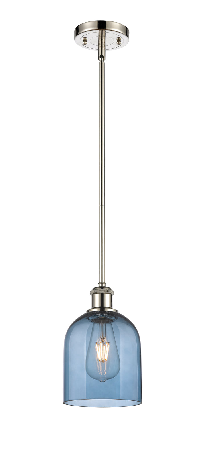 Innovations Lighting Bella 6" Mini Pendant - Polished Nickel Mini-Pendants Innovations Lighting   