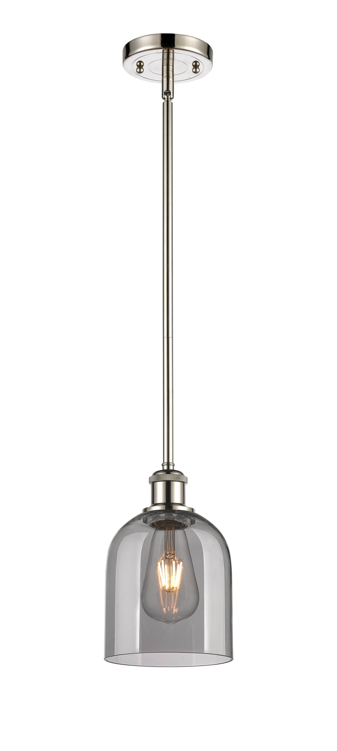 Innovations Lighting Bella 6" Mini Pendant - Polished Nickel Mini-Pendants Innovations Lighting   