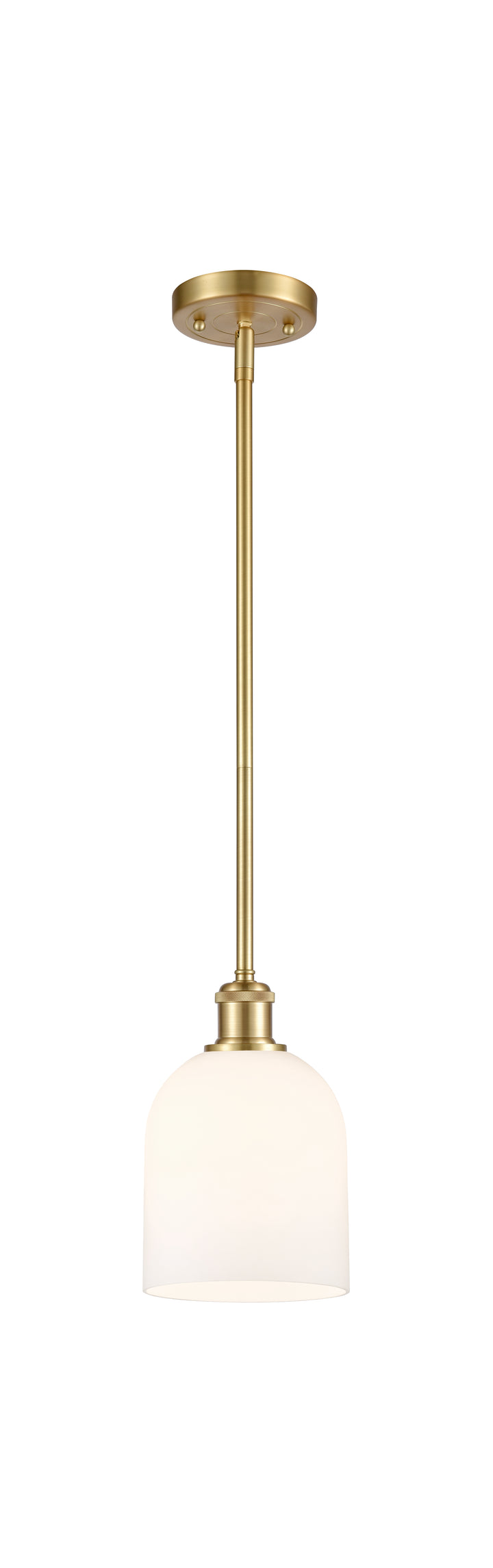 Innovations Lighting Bella 6" Mini Pendant - Satin Gold Mini-Pendants Innovations Lighting   