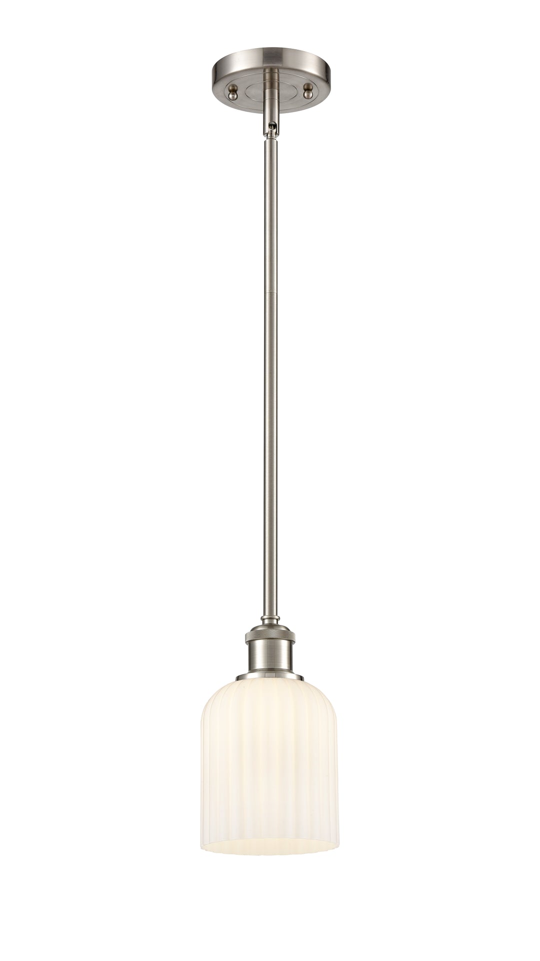 Innovations Lighting Bridal Veil 5" Mini Pendant - Brushed Satin Nickel Mini-Pendants Innovations Lighting   