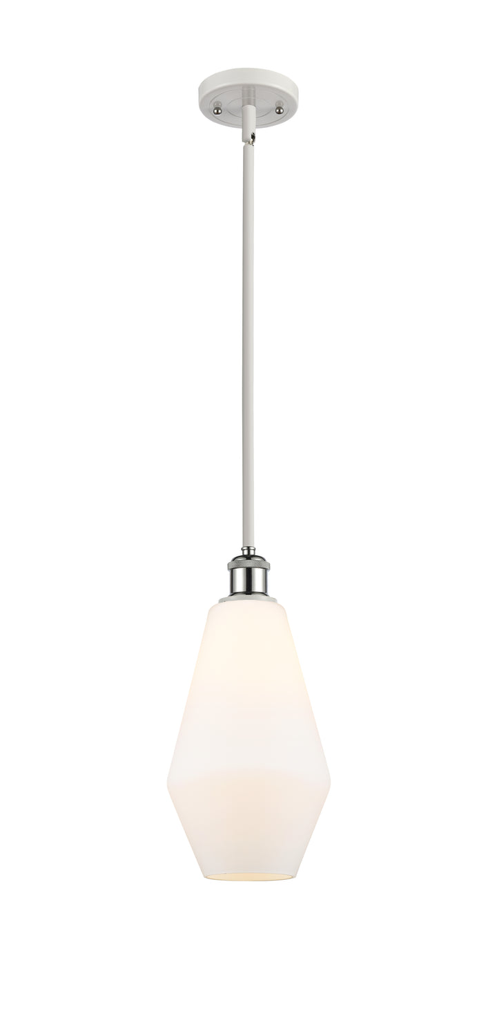 Innovations Lighting Cindyrella 7" Mini Pendant - White Polished Chrome