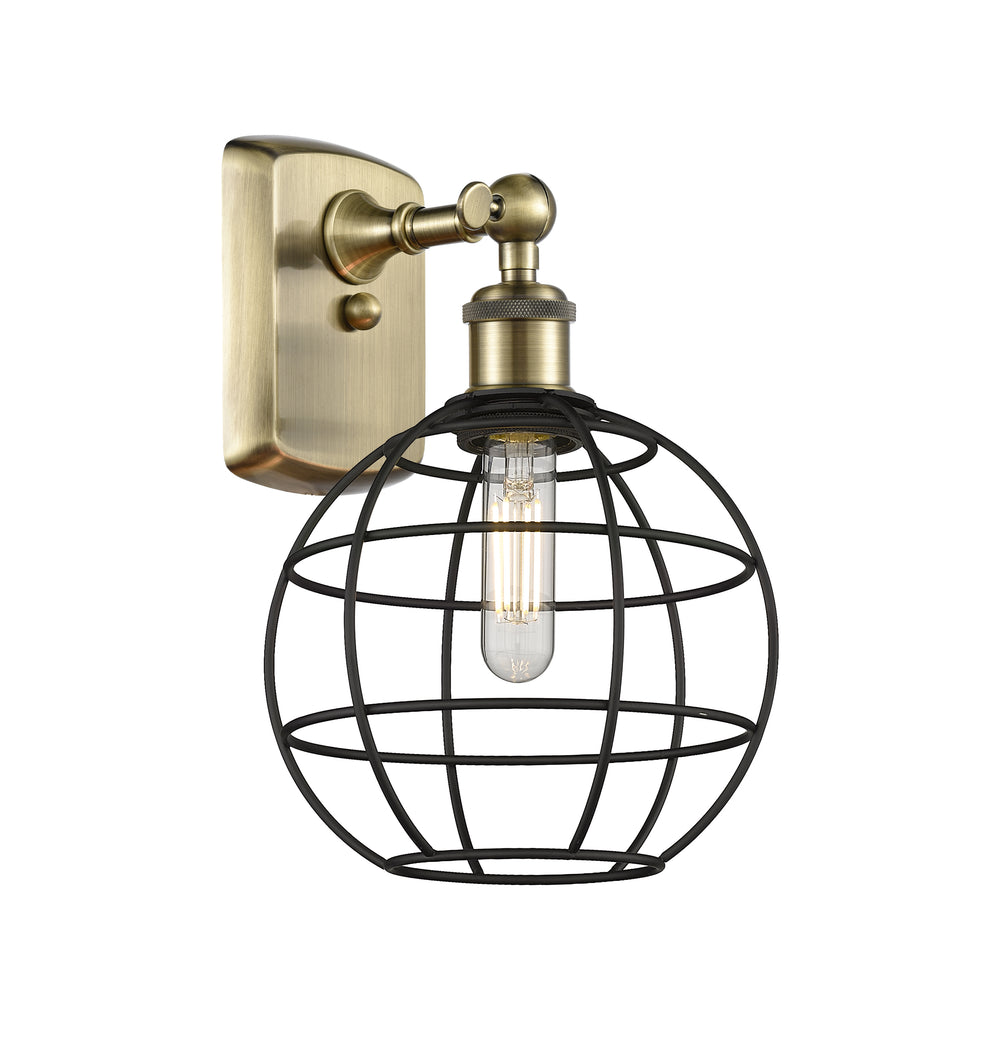 Innovations Lighting Lake Placid 8" Sconce - Antique Brass