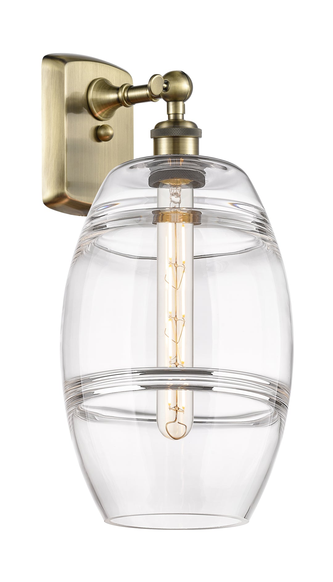 Innovations Lighting Vaz 8" Sconce - Antique Brass