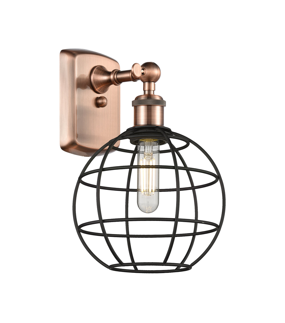 Innovations Lighting Lake Placid 8" Sconce - Antique Copper