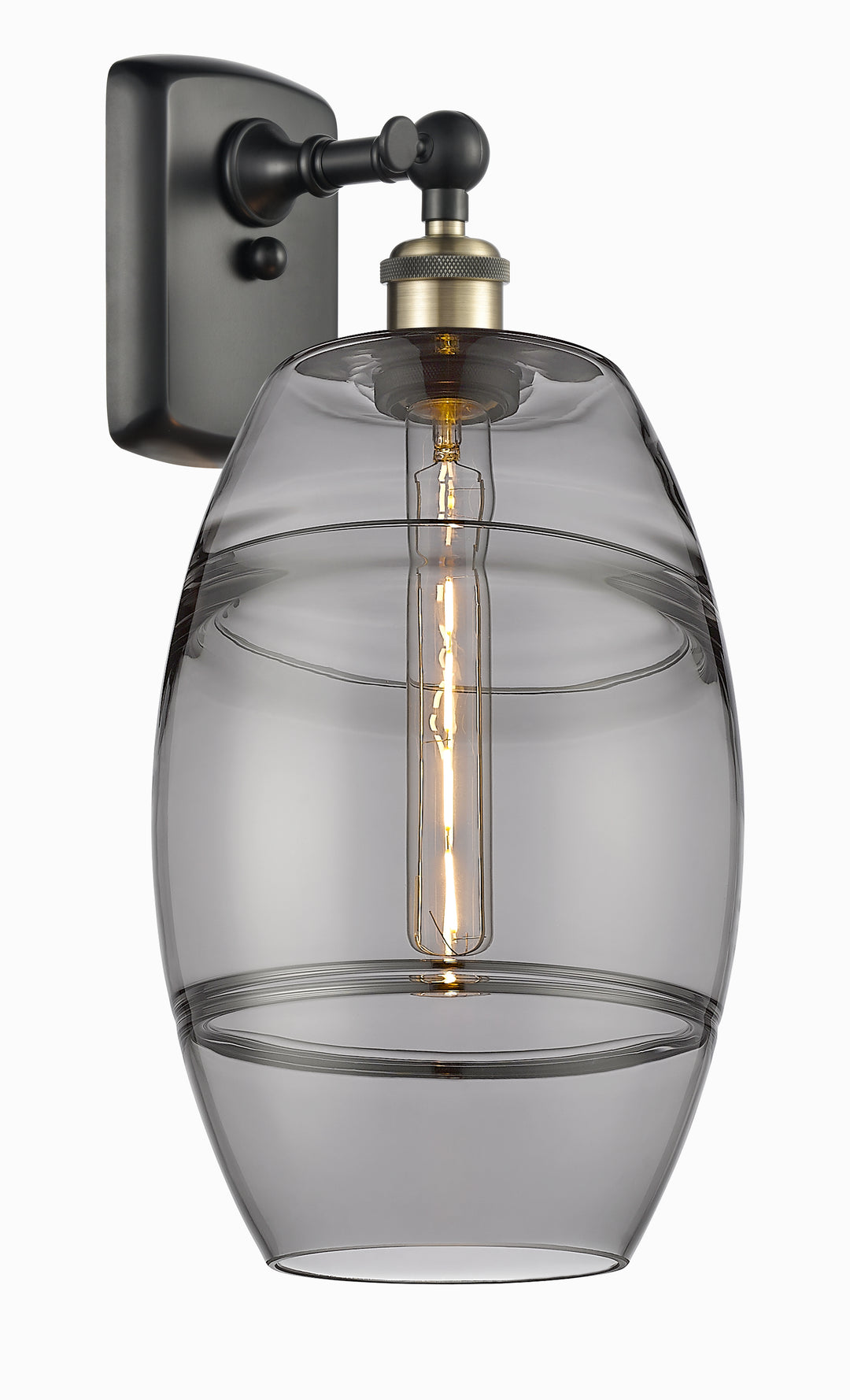 Innovations Lighting Vaz 8" Sconce - Black Antique Brass