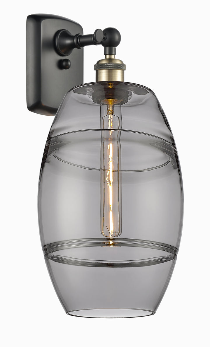 Innovations Lighting Vaz 8" Sconce - Black Antique Brass