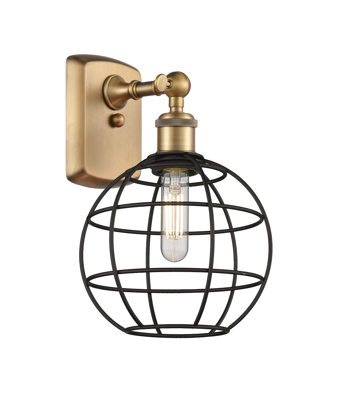 Innovations Lighting Lake Placid 8" Sconce - Brushed Brass