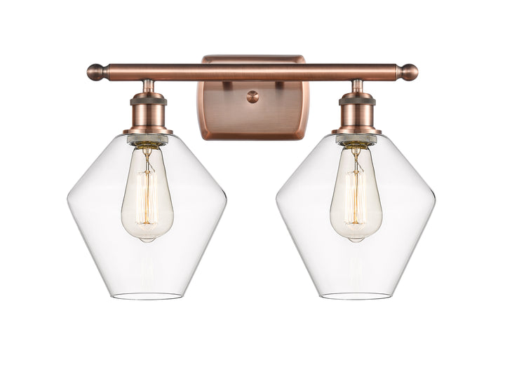 Innovations Lighting Cindyrella 8" Bath Vanity Light - Antique Copper