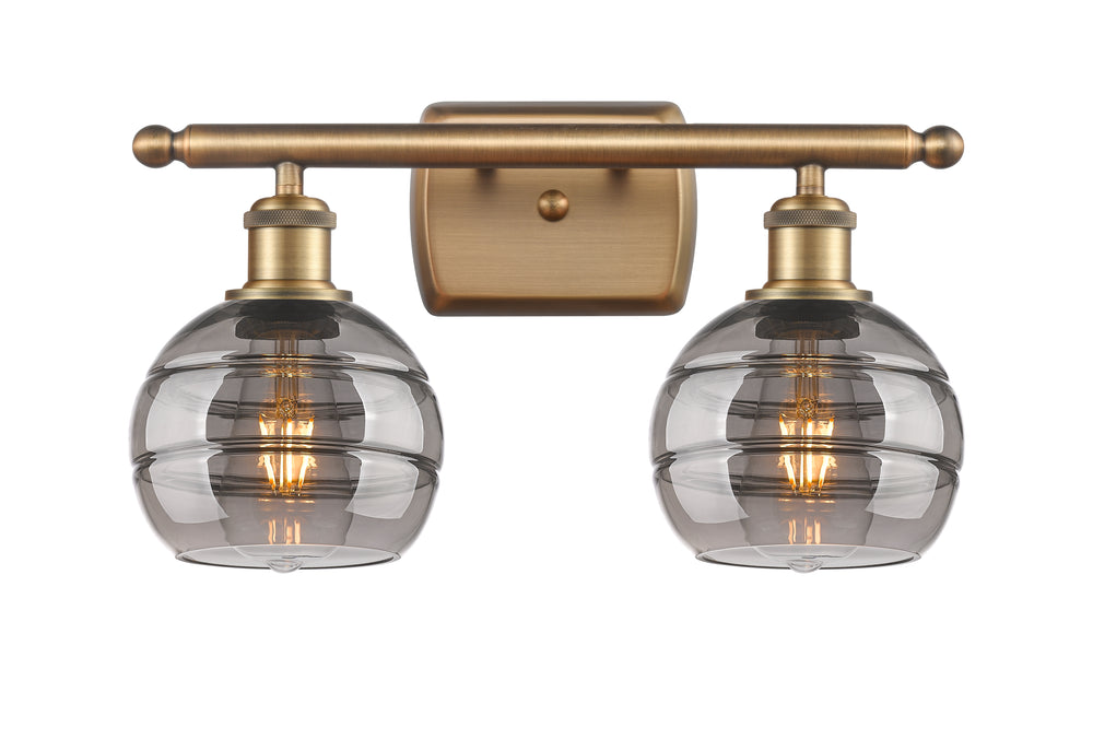 Innovations Lighting Rochester 6" Bath Vanity Light - Brushed Brass
