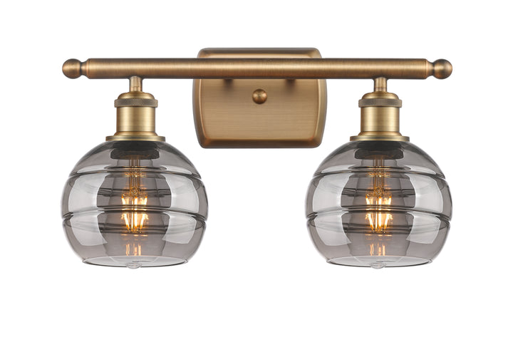 Innovations Lighting Rochester 6" Bath Vanity Light - Brushed Brass
