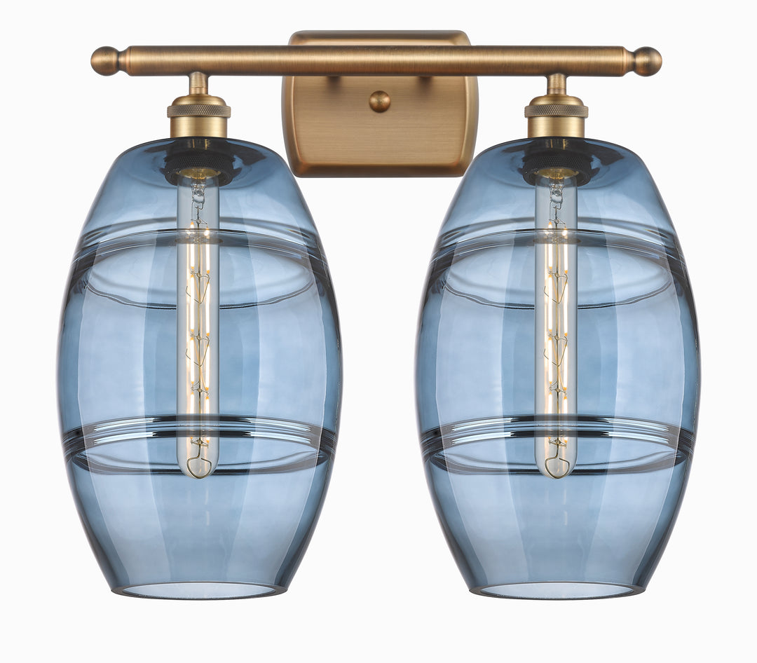 Innovations Lighting Vaz 8" Bath Vanity Light - Brushed Brass