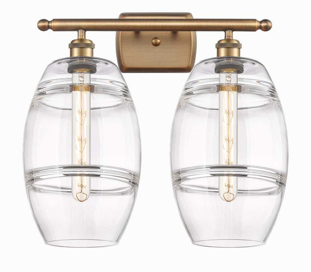 Innovations Lighting Vaz 8" Bath Vanity Light - Brushed Brass