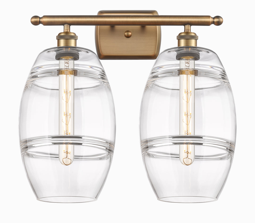Innovations Lighting Vaz 8" Bath Vanity Light - Brushed Brass