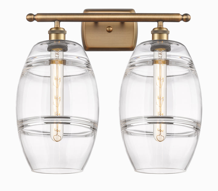 Innovations Lighting Vaz 8" Bath Vanity Light - Brushed Brass