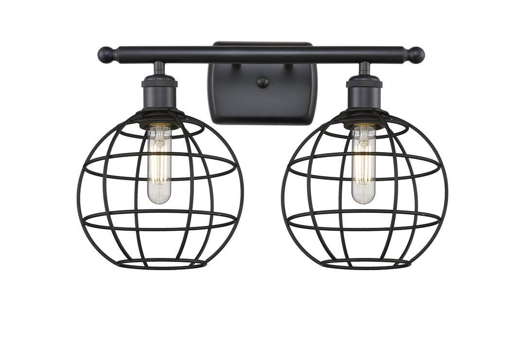 Innovations Lighting Lake Placid 8" Bath Vanity Light - Matte Black
