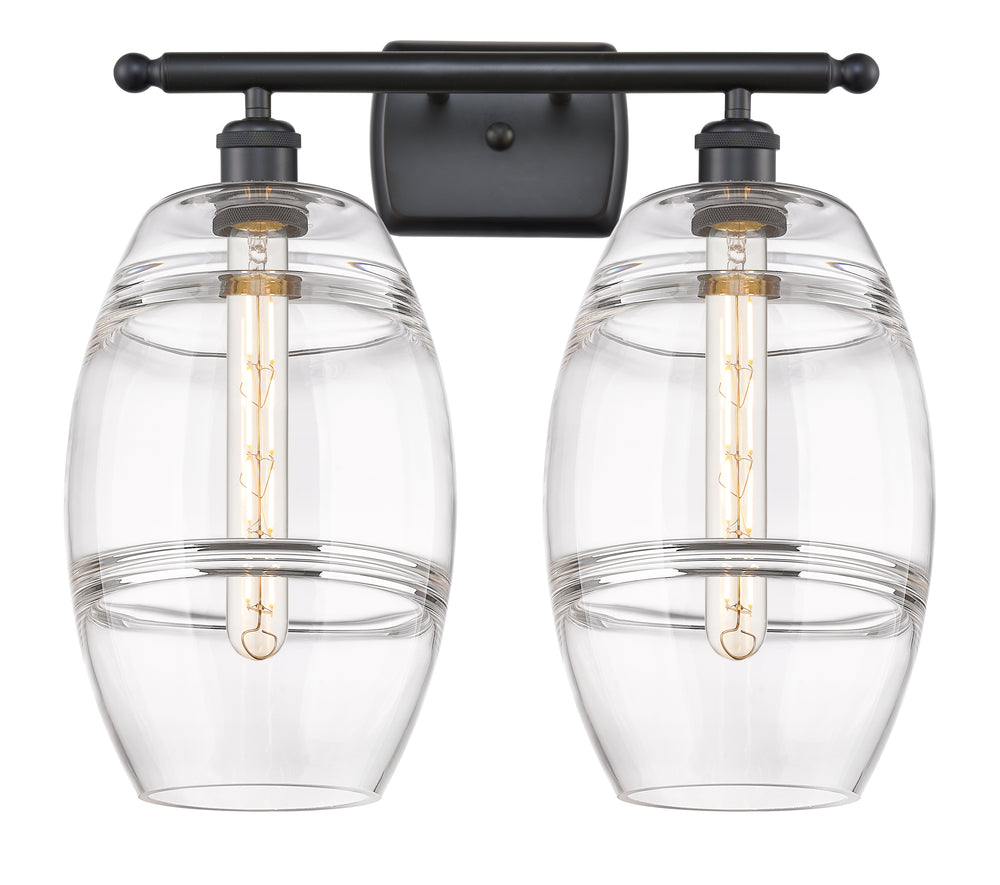 Innovations Lighting Vaz 8" Bath Vanity Light - Matte Black