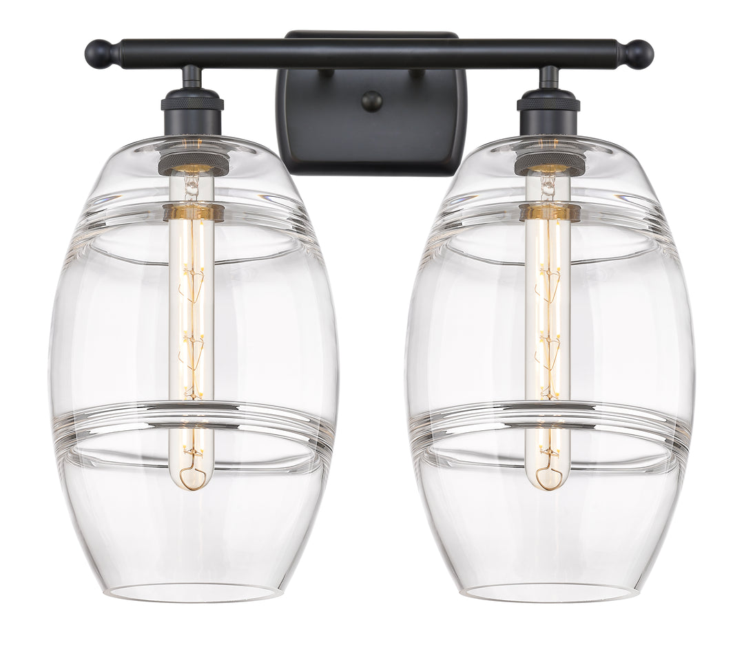 Innovations Lighting Vaz 8" Bath Vanity Light - Matte Black