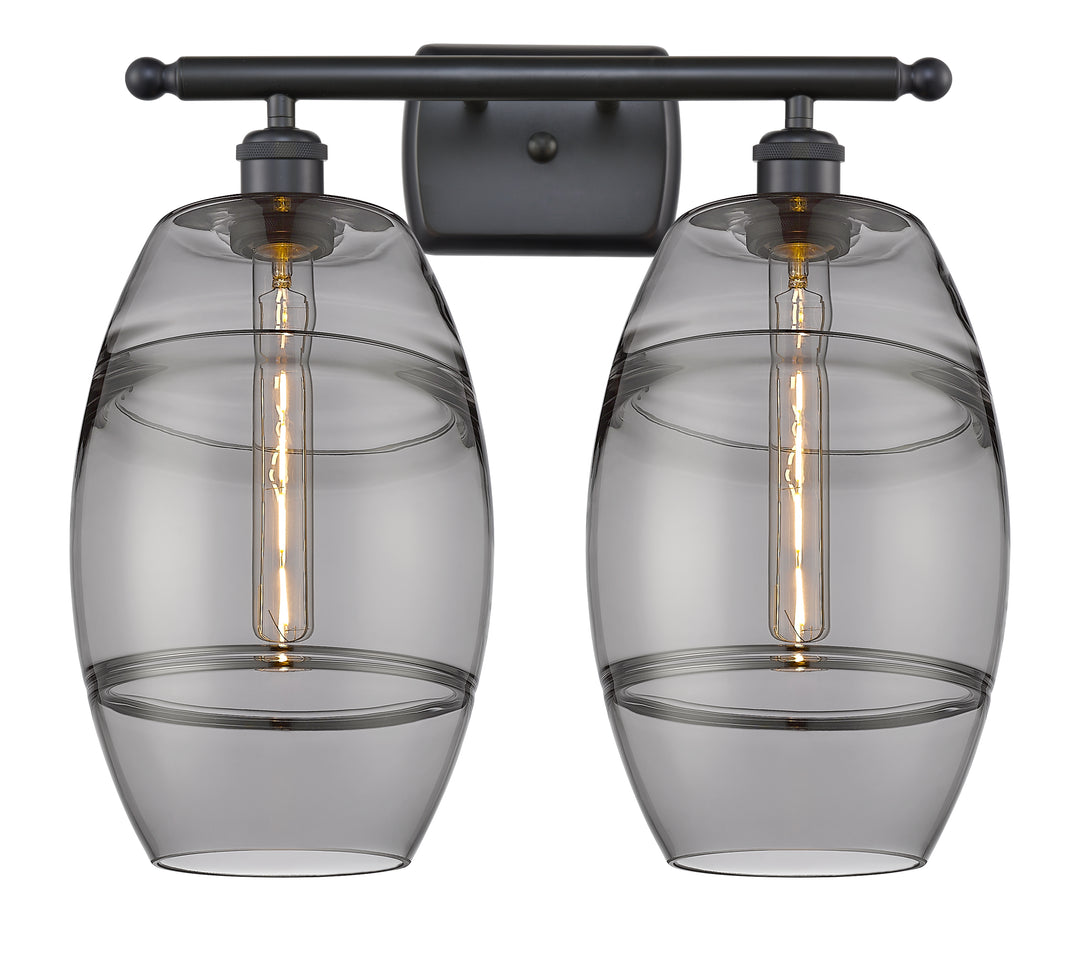 Innovations Lighting Vaz 8" Bath Vanity Light - Matte Black