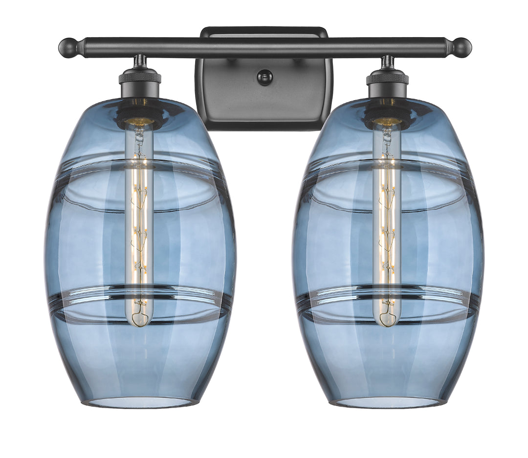 Innovations Lighting Vaz 8" Bath Vanity Light - Oil Rubbed Bronze