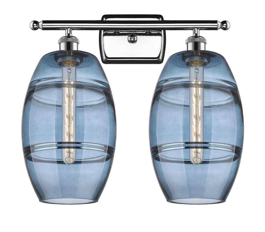 Innovations Lighting Vaz 8" Bath Vanity Light - Polished Chrome