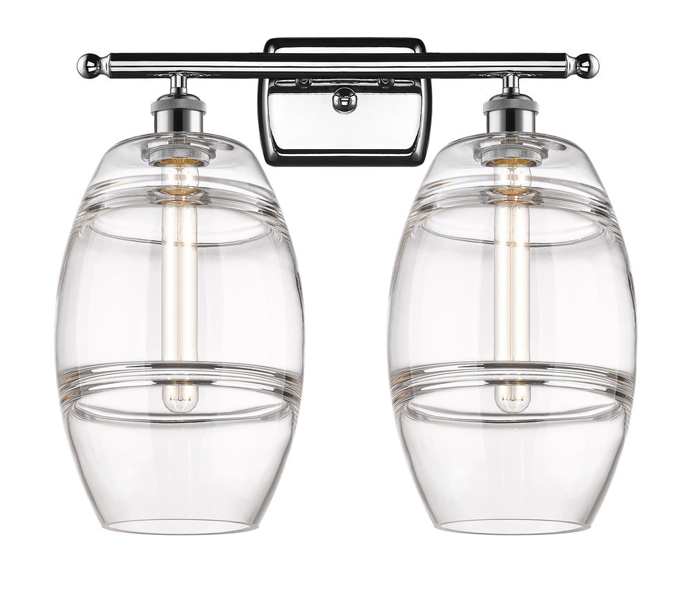 Innovations Lighting Vaz 8" Bath Vanity Light - Polished Chrome