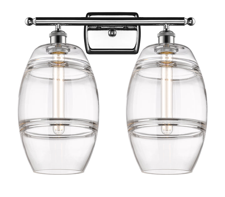 Innovations Lighting Vaz 8" Bath Vanity Light - Polished Chrome