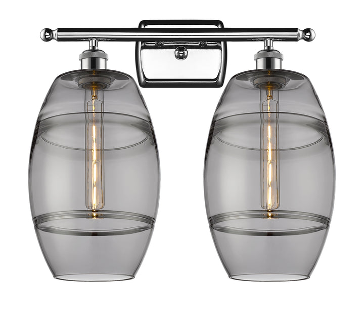Innovations Lighting Vaz 8" Bath Vanity Light - Polished Chrome