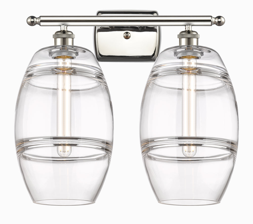 Innovations Lighting Vaz 8" Bath Vanity Light - Polished Nickel