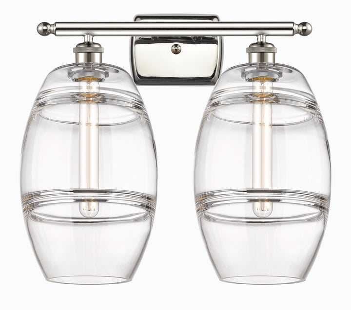 Innovations Lighting Vaz 8" Bath Vanity Light - Polished Nickel