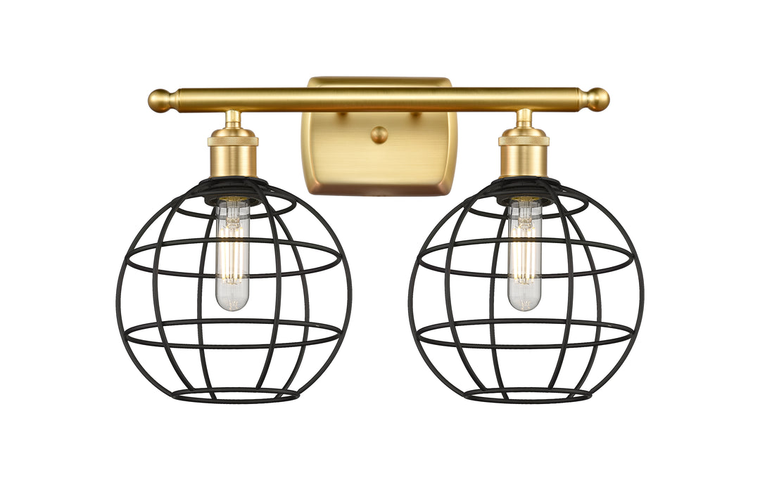Innovations Lighting Lake Placid 8" Bath Vanity Light - Satin Gold