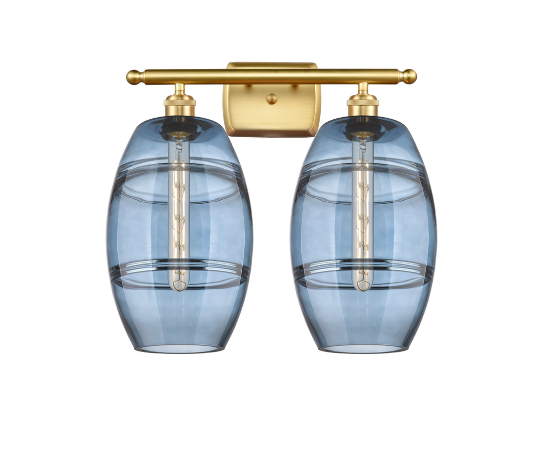 Innovations Lighting Vaz 8" Bath Vanity Light - Satin Gold