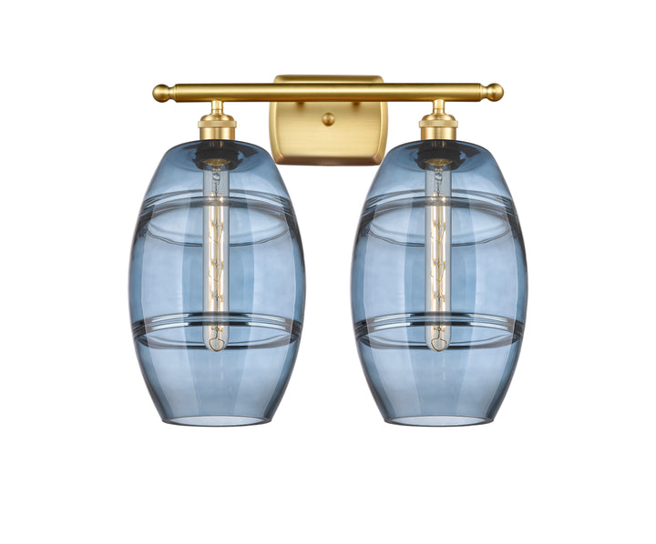 Innovations Lighting Vaz 8" Bath Vanity Light - Satin Gold