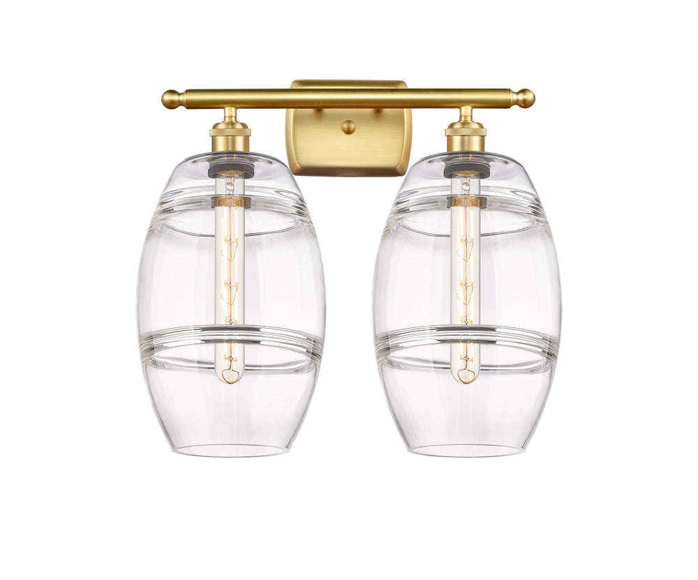 Innovations Lighting Vaz 8" Bath Vanity Light - Satin Gold