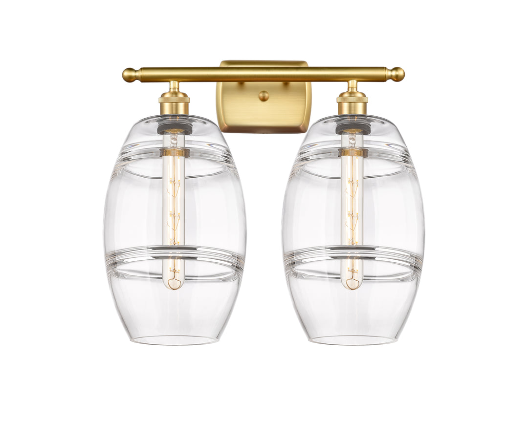 Innovations Lighting Vaz 8" Bath Vanity Light - Satin Gold