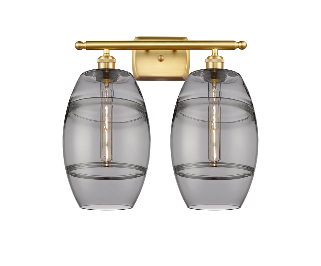 Innovations Lighting Vaz 8" Bath Vanity Light - Satin Gold