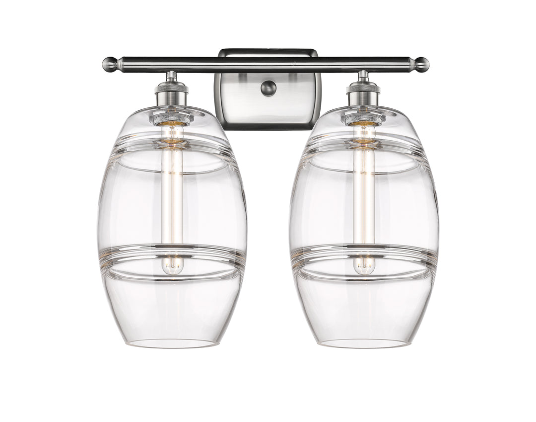 Innovations Lighting Vaz 8" Bath Vanity Light - Brushed Satin Nickel