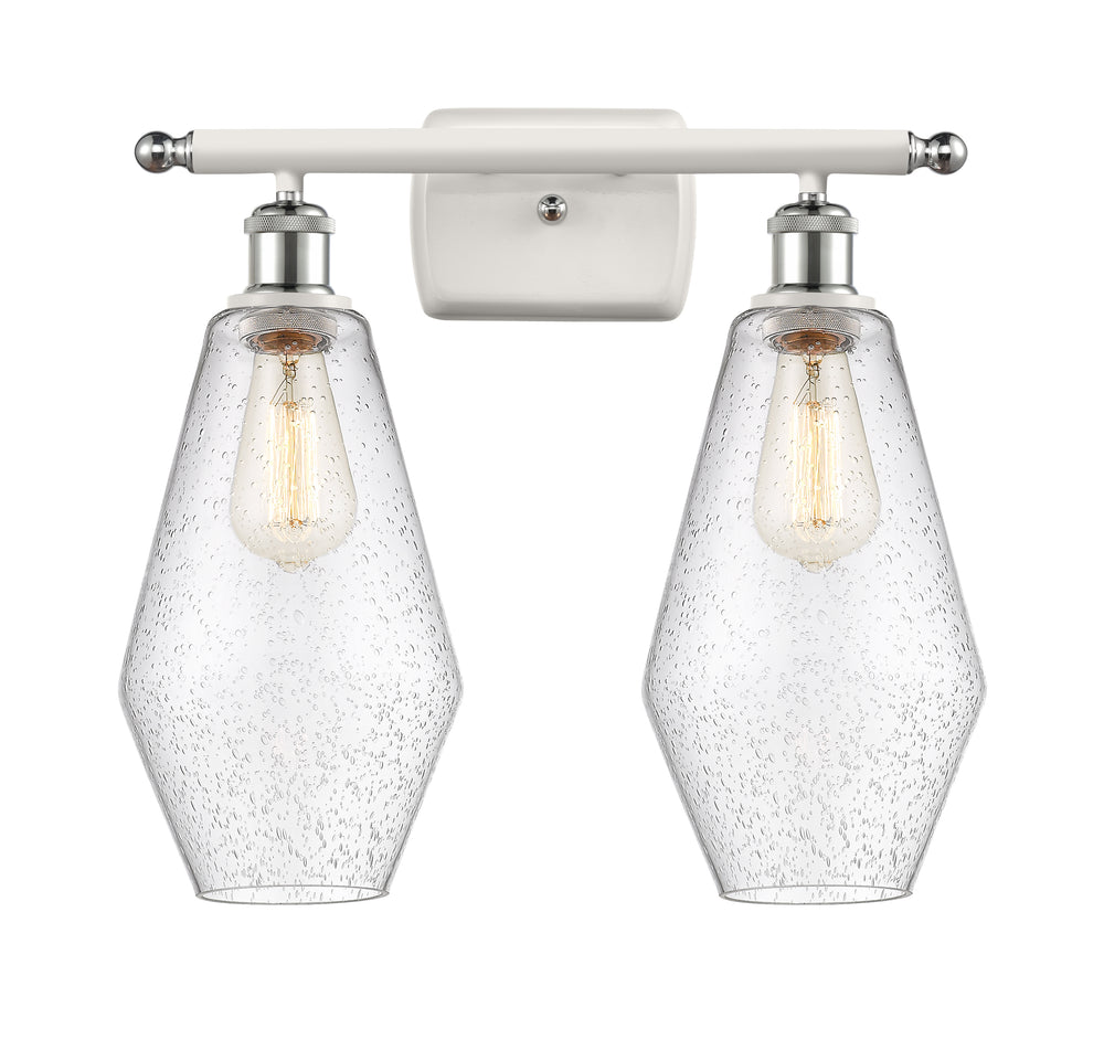 Innovations Lighting Cindyrella 7" Bath Vanity Light - White Polished Chrome