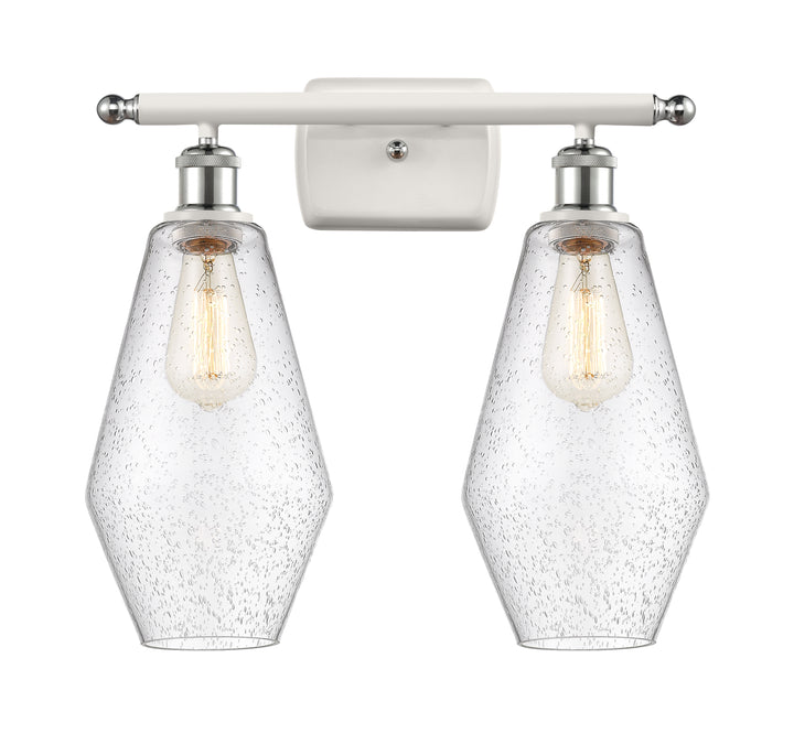 Innovations Lighting Cindyrella 7" Bath Vanity Light - White Polished Chrome