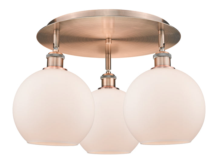 Innovations Lighting Athens 8" Flush Mount