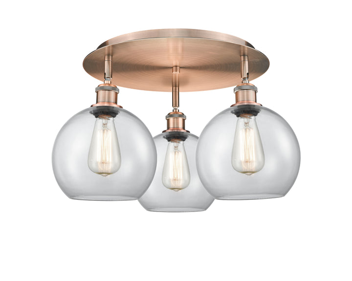 Innovations Lighting Athens 8" Flush Mount