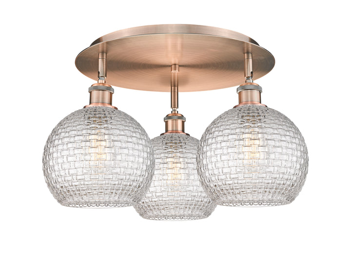 Innovations Lighting Athens 8" Flush Mount